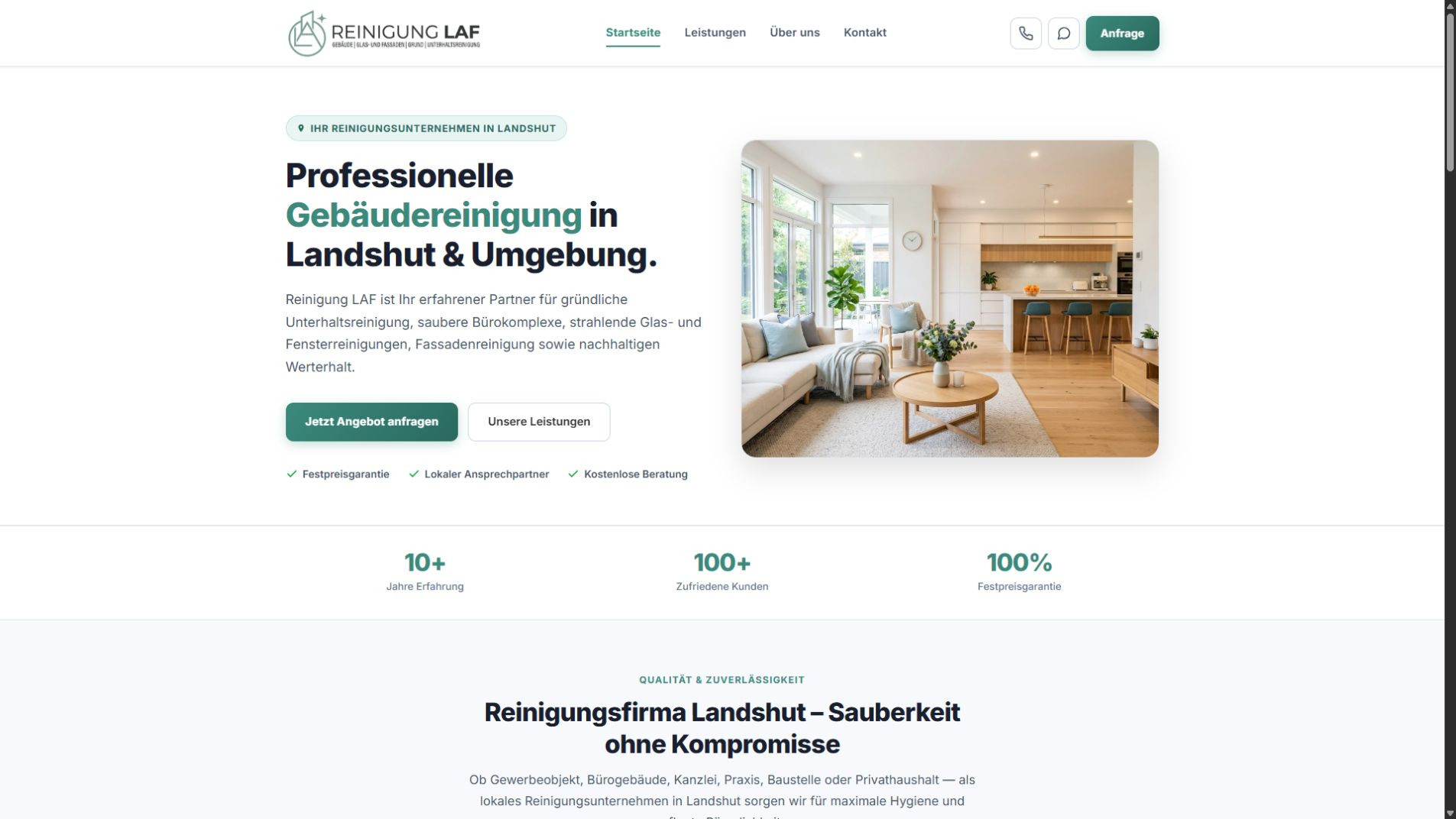 Bildschirmaufnahme: Reinigung LAF